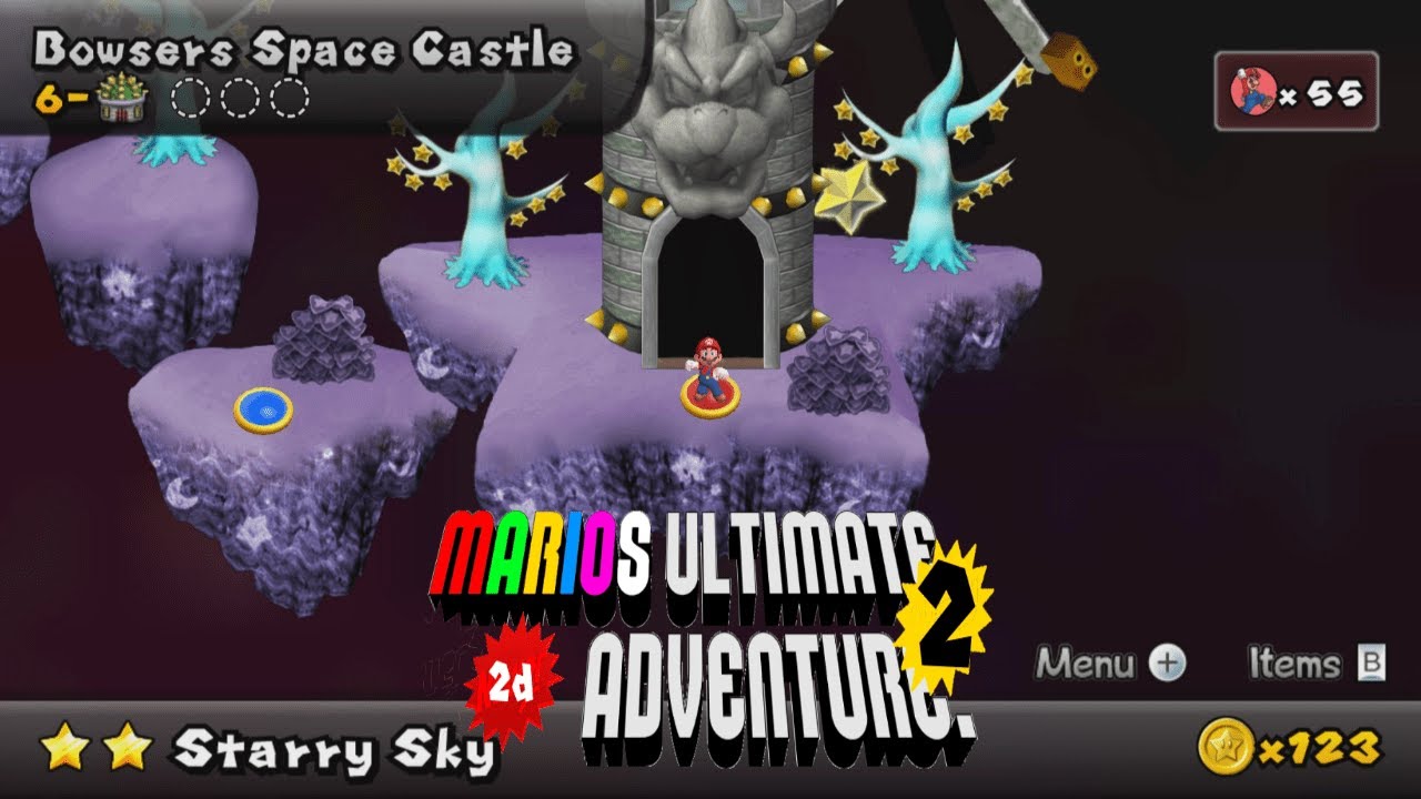 Marios Ultimate 2D Adventure 2 Complete Walkthrough 100%