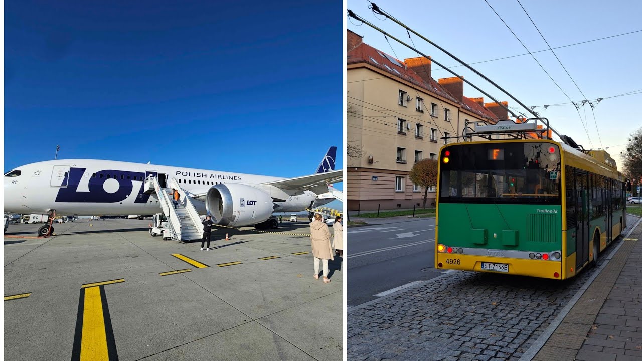 ✈️ DREAMLINEREM na Śląsk - Wylot, zwiedzanie GOPu i powrót *Gość: @kacpertransports448*