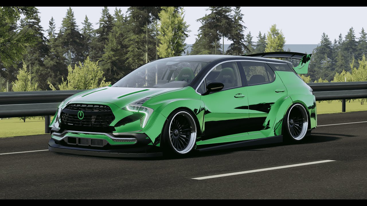 No Hesi Autobahn but it`s BeamNG Drive with 30 Cars POV Driving