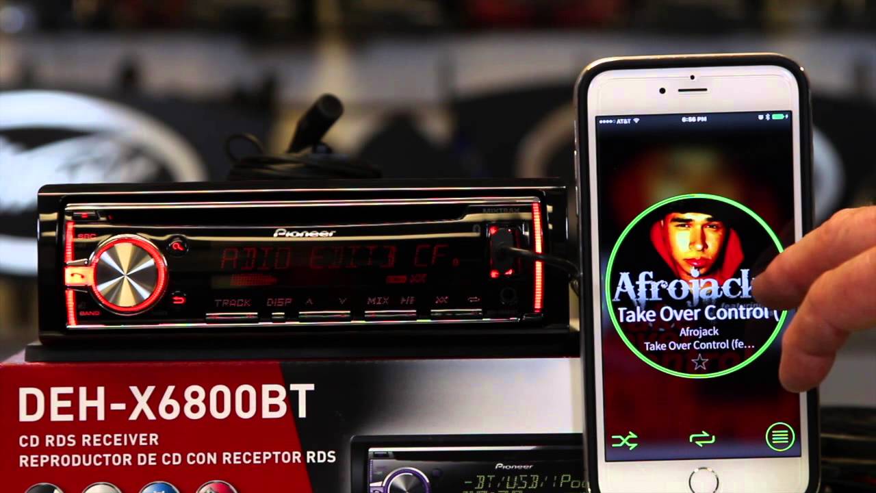 How to uses Pioneer's new ARC app on the DEH X6800BT