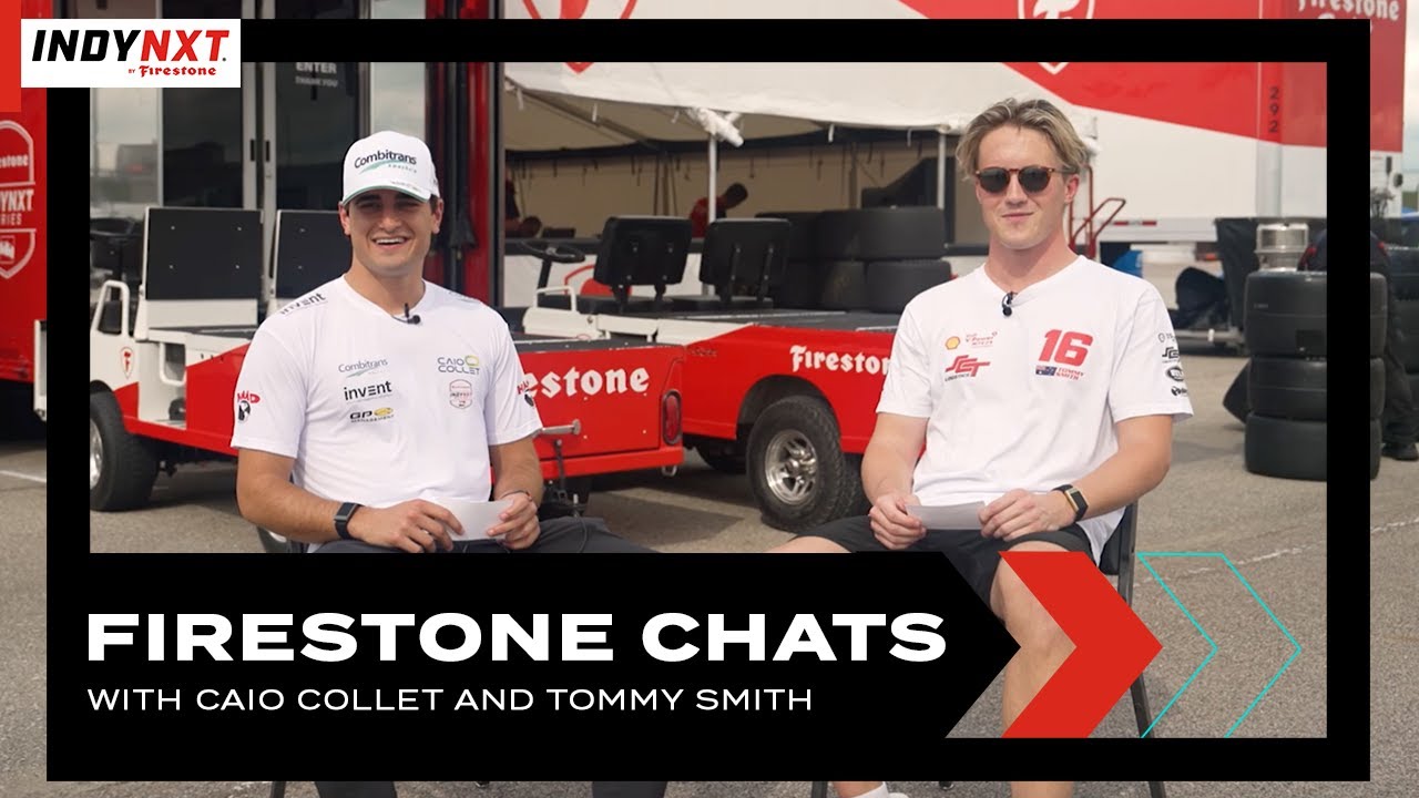 Get to Know Caio Collet and Tommy Smith | Firestone Chats | INDY NXT
