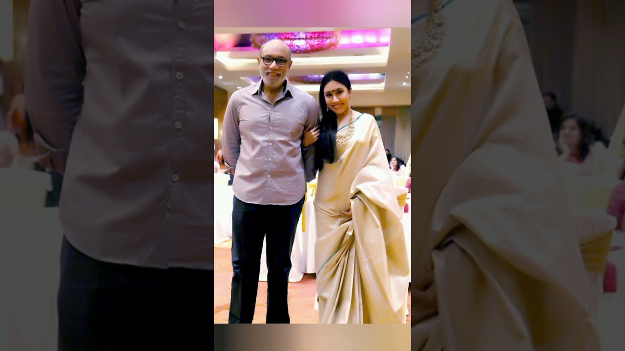 Sathyaraj With his lovely Daughter// #sathyaraj #daughter #shorts