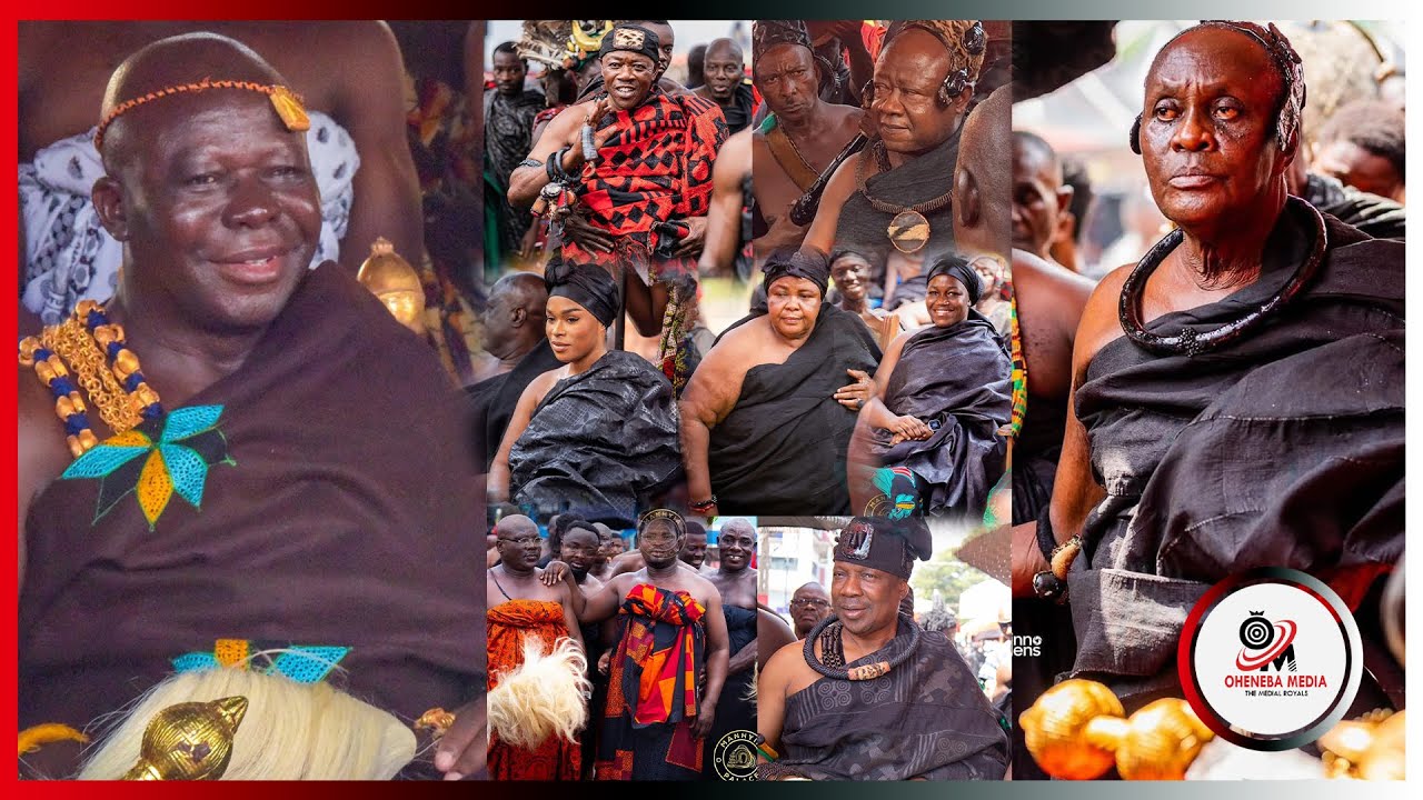 LIVE From Manhyia:Arrival Of Paramount Chiefs&Queens Of Ashanti Kingdom At Asanteman Council Meeting