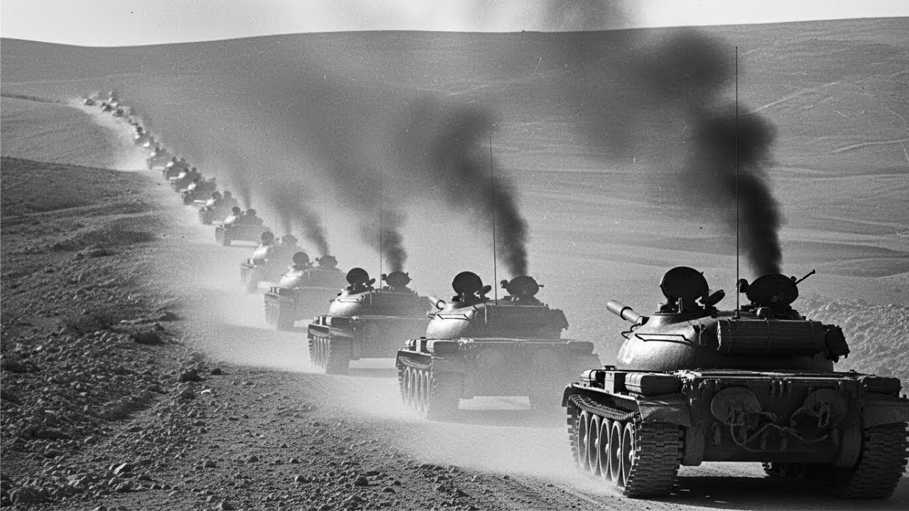 Sověti byli šokováni, když 100 západních tanků zastavilo 1400 tanků T-55 na Golanských výšinách