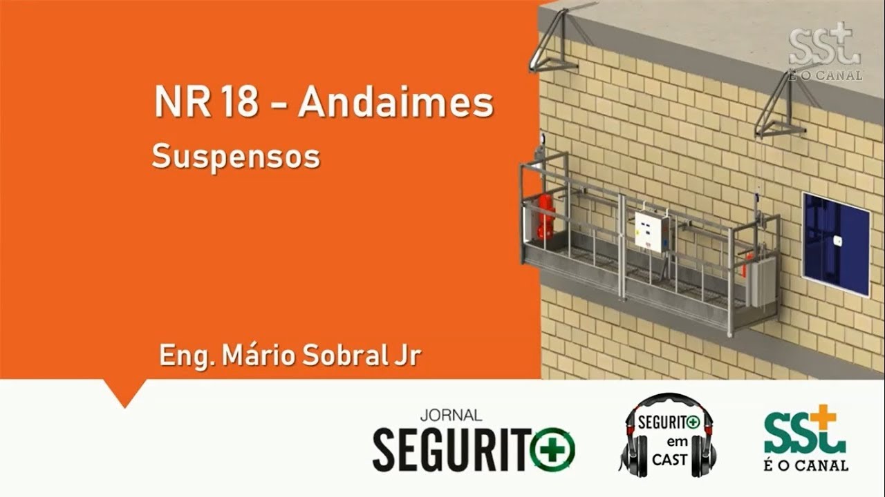 Comentando a NR 18 - Andaimes Suspensos
