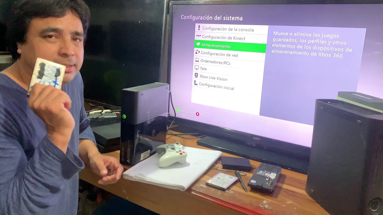 Instalar disco duro de computadora en Xbox 360 súper Slim y Slim y darle formato de Especial de Xbox