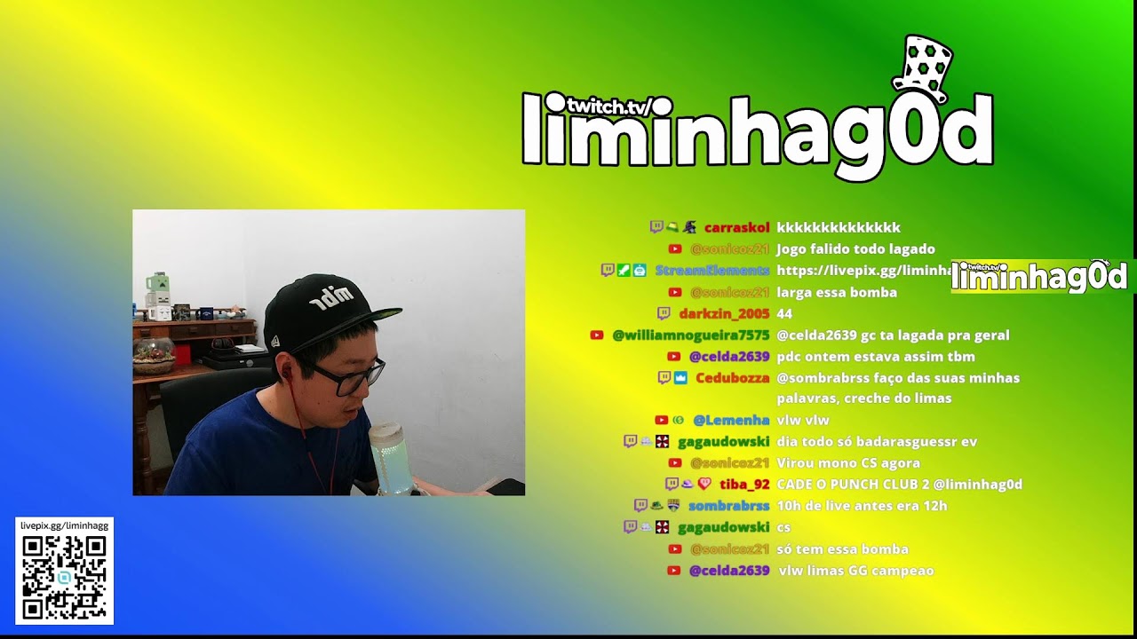 AOVIVO com Liminha!  SUPER LIVE COM GEOGUESSR E CS2!