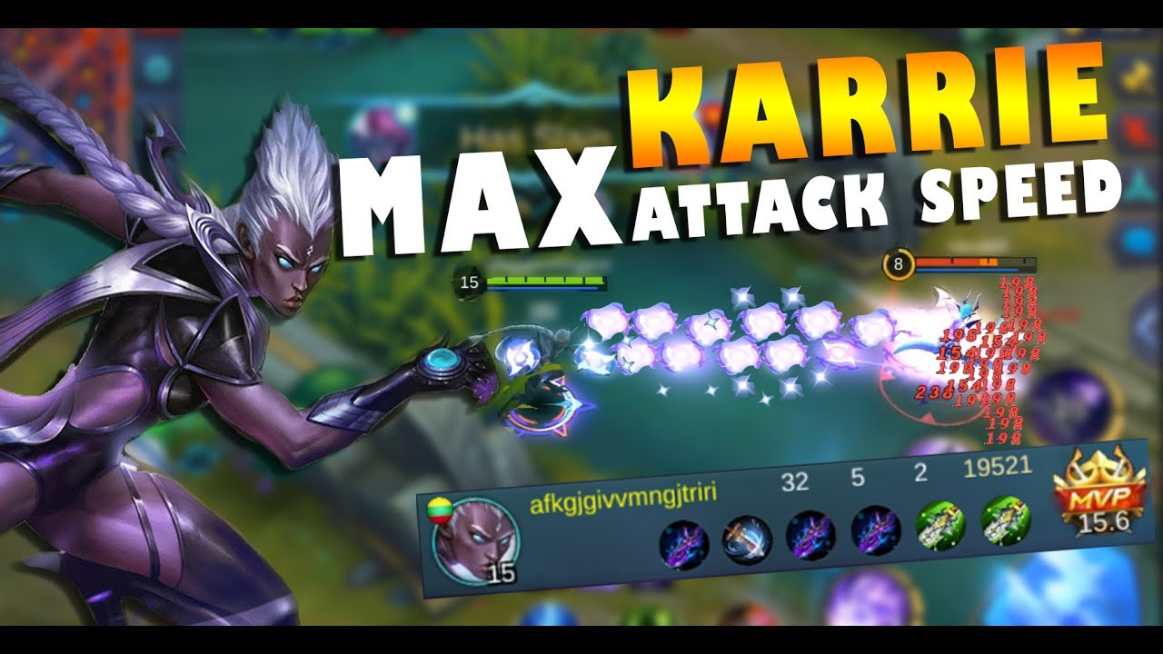 KARRIE 250% ATTACK SPEED! WTF IS THIS!