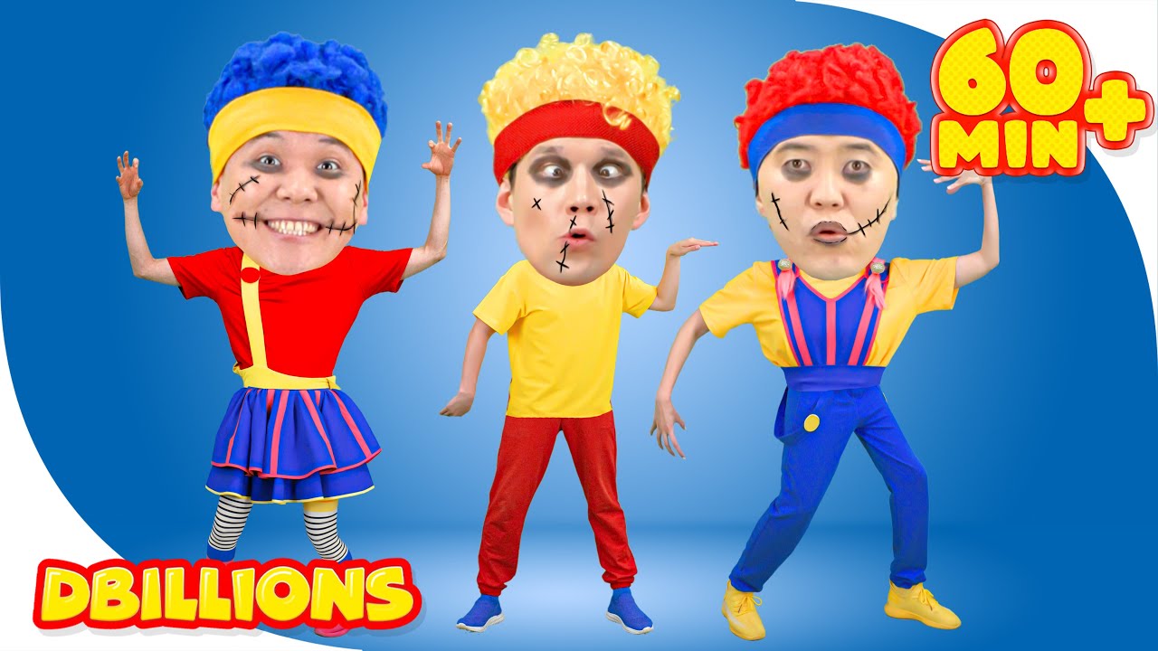 ¡Rompecabezas de monstruos! | MEGA Compilación | D Billions Canciones Infantiles