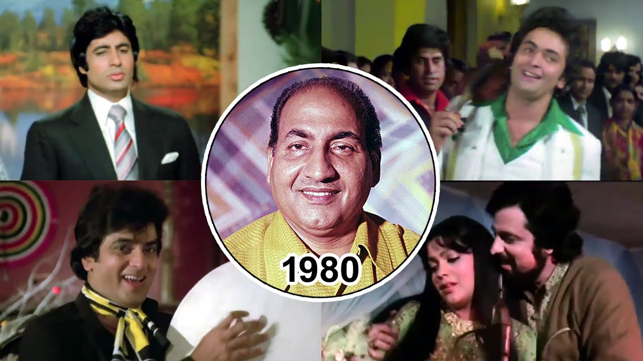 1980's Solo Songs Mohammed Rafi #RafiKoYaadKaro