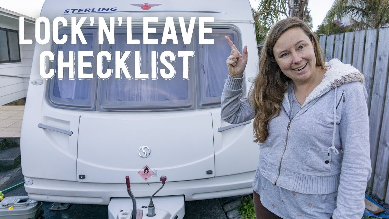 Caravan Storage Checklist - Lock'n'Leave For Holiday