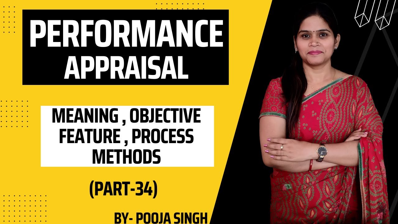 Performance Appraisal | Meaning | Features | Objectives | Process | Methods | HRM | Part-34
