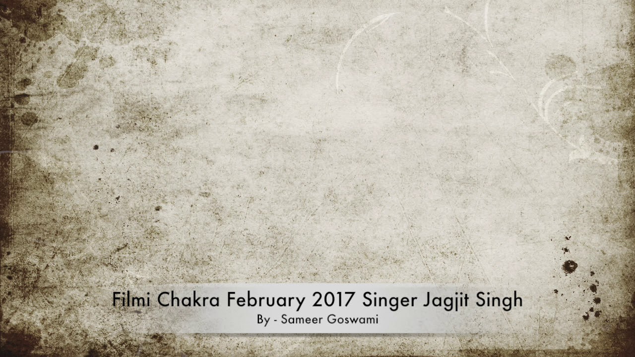 Biography of Indian Playback Singer Jagjit Singh
