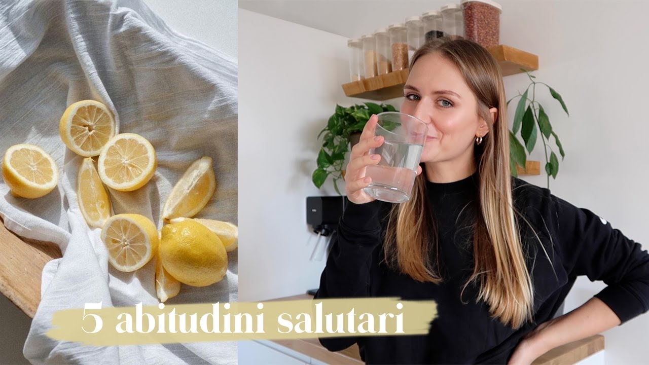 5 abitudini salutari da fare OGNI GIORNO per rafforzare il sistema immunitario (e non solo)