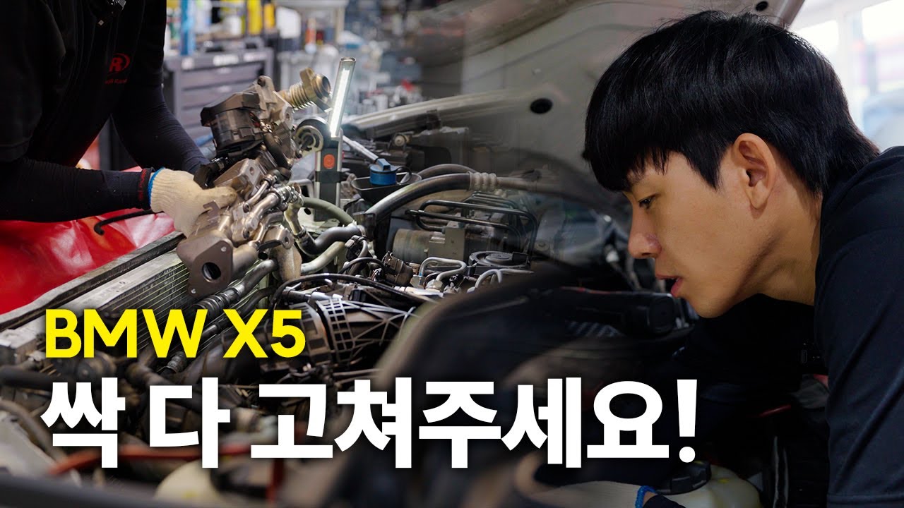 BMW X5 부장님! 싹 다 고쳐주세요! / BMW X5 40d (f15)