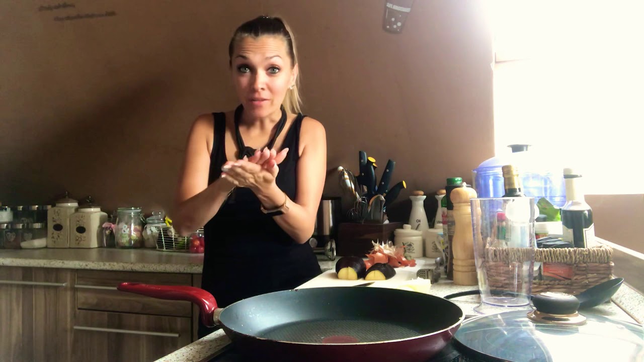 Egészséges főzés Rékával: padlizsán krém (alap recept )