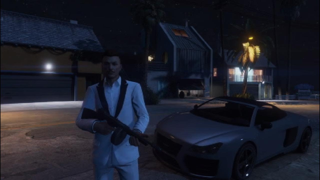 Becoming a hitman in GTA 5 online...