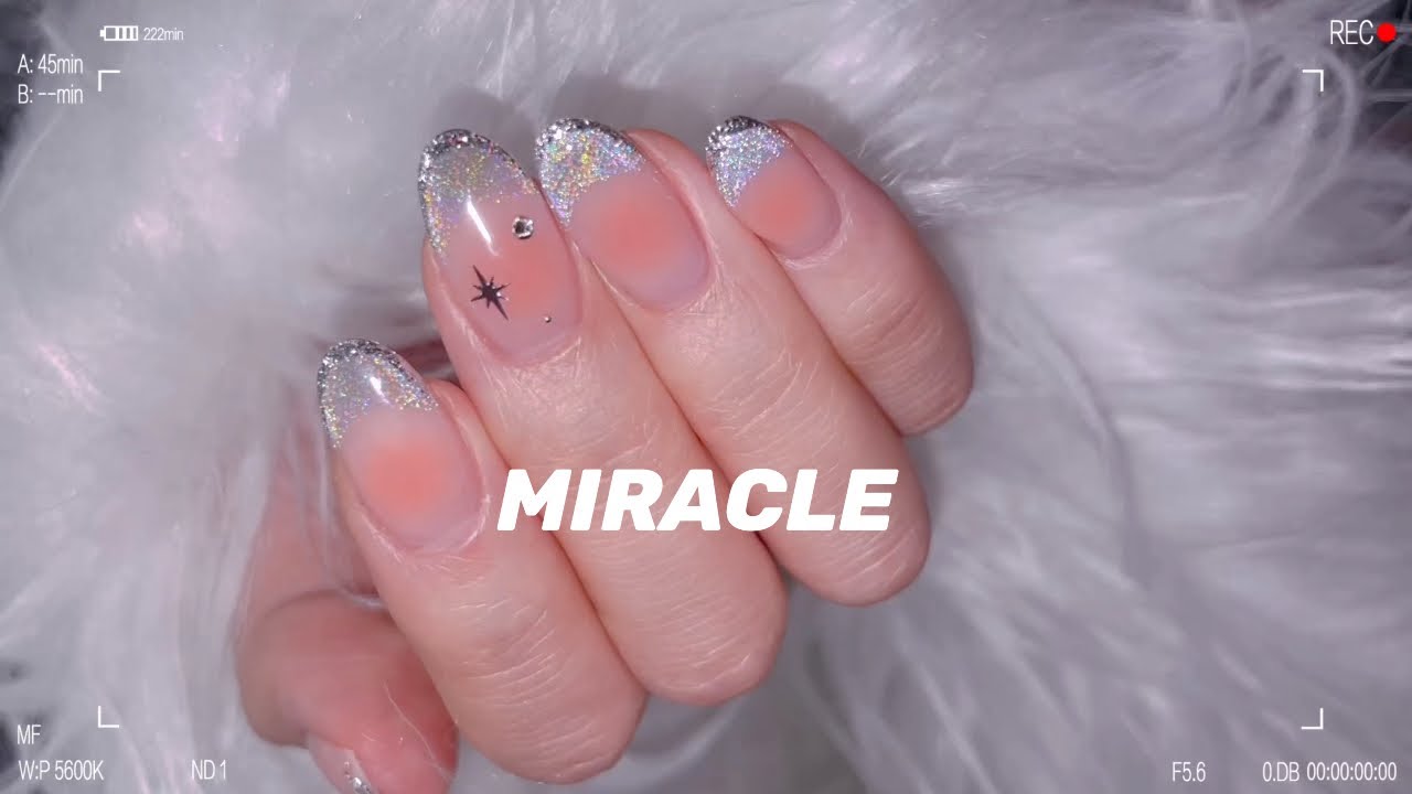 [NAIL]✨여기다있네 치크네일+자석네일 프렌치 트윙클까지 콜라보하니 미라클 💙🎂🧚🏻‍♀️