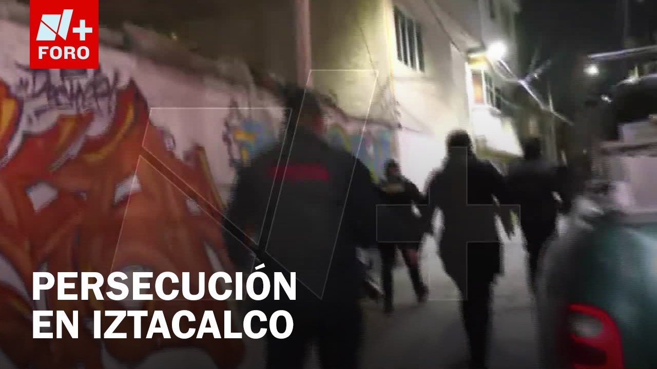 Balacera en Iztacalco hoy desata persecución en la CDMX