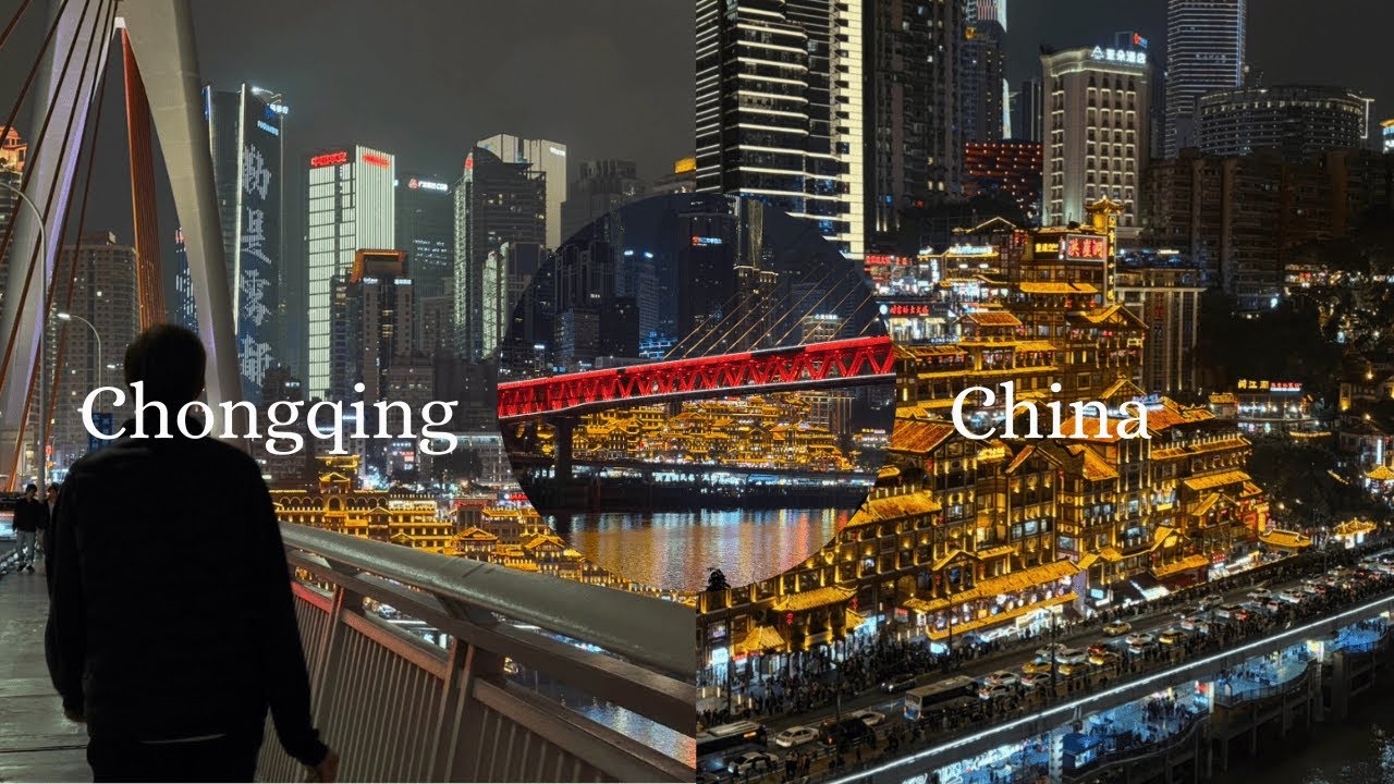 A city in 8D : Chongqing travel vlog - Rooftop, Art village, Shopping