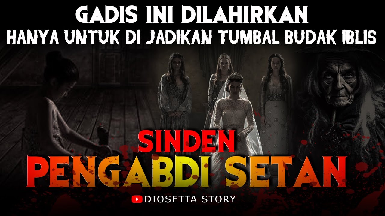 GADIS INI DILAHIRKANHANYA UNTUK DI JADIKAN TUMBAL BUDAK IBLIS - Sinden Pengabdi Setan FULL