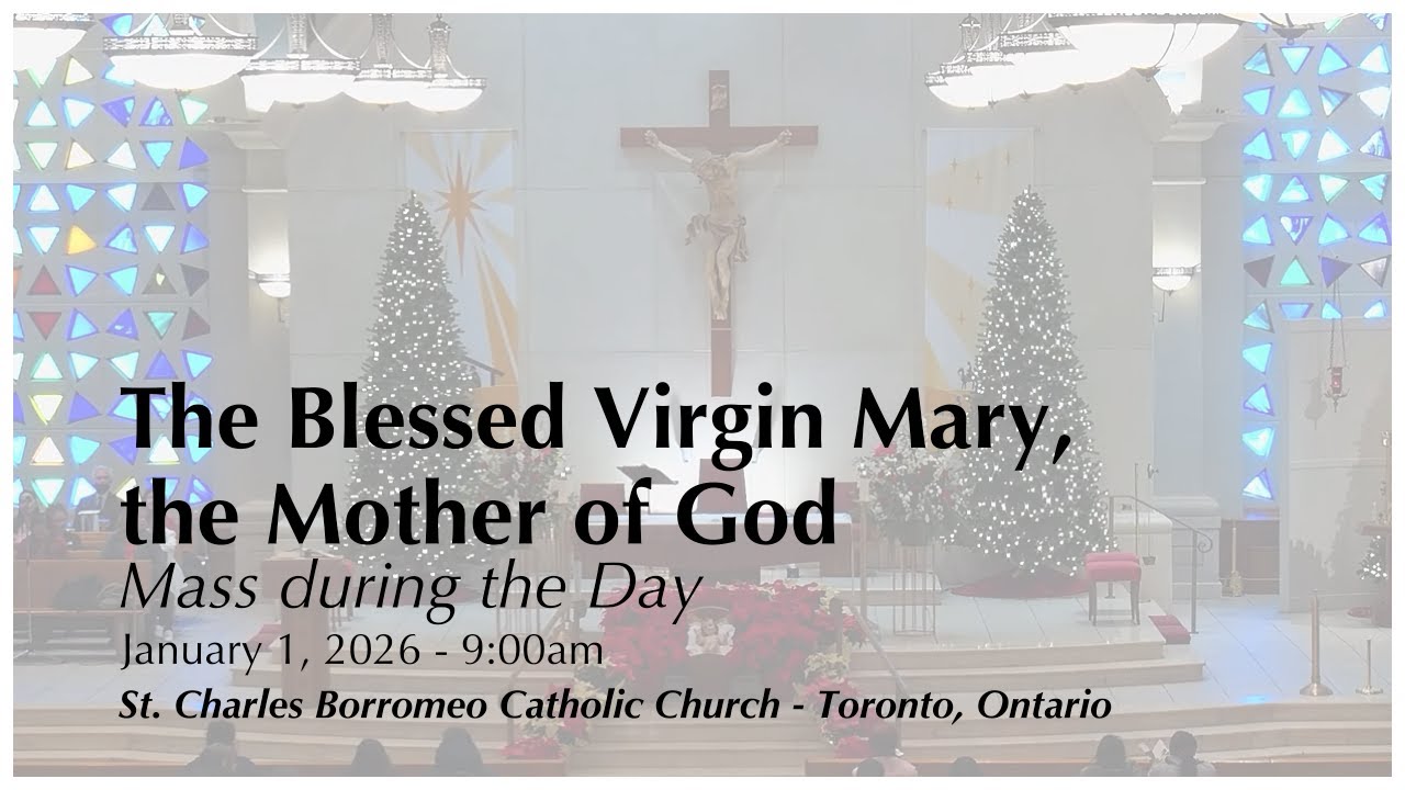 January 1, 2026: Mass during the Day | The Blessed Virgin Mary, the Mother of God
