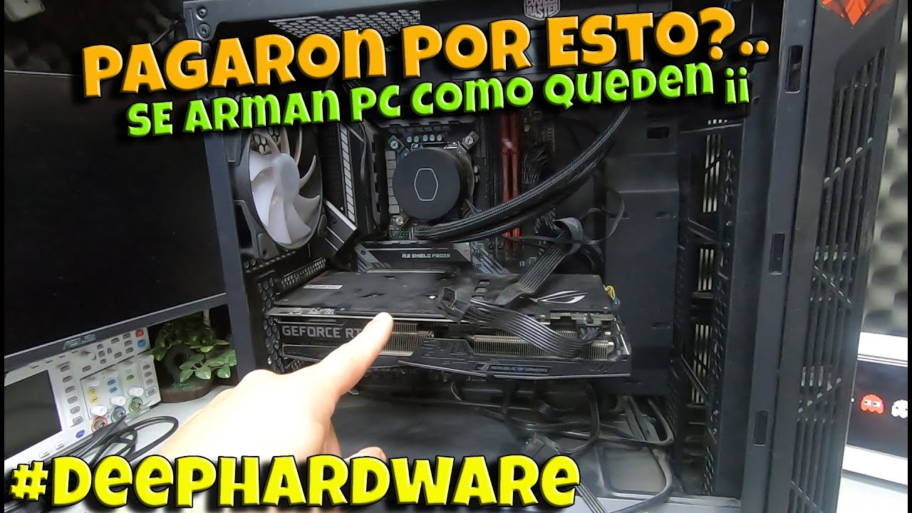 👉Ensamblarias Una PC De Este Modo??,  Se Arman PC Como Queden ¡¡😆 #DEEPHARDWARE