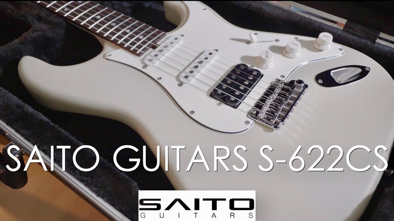 Saito Guitars S-622CSの開封動画！ 【ep103】
