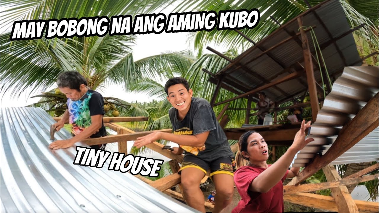 MAY BOBONG NA ANG AMING KUBO SA FISHPOND | PART 2