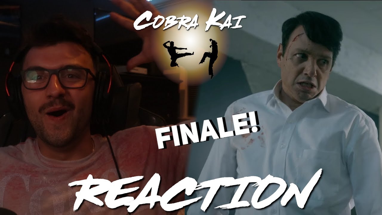 Johnny & Daniel Fight John Kreese!! Cobra Kai Season 3 Finale Reaction!!