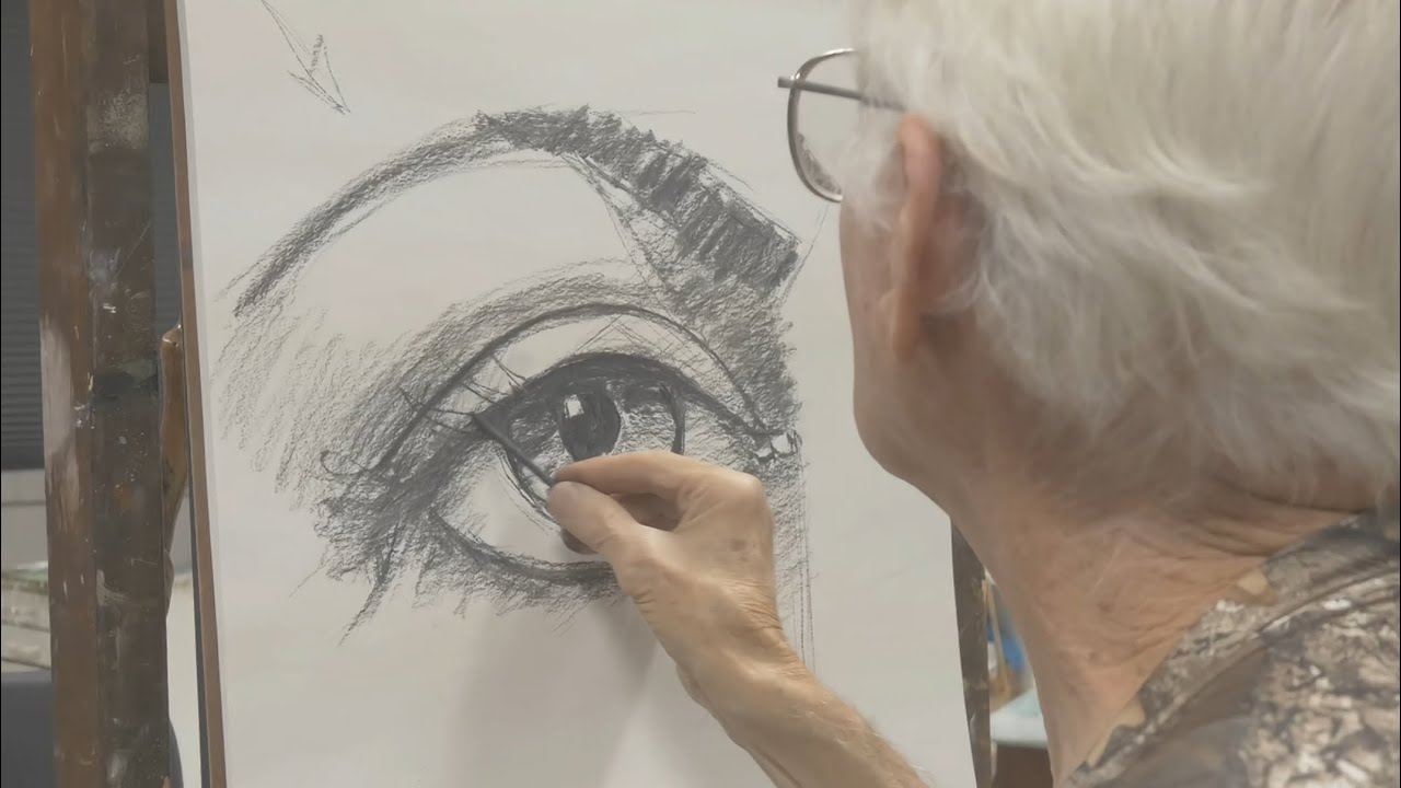 How To Draw a Eye For Beginners 