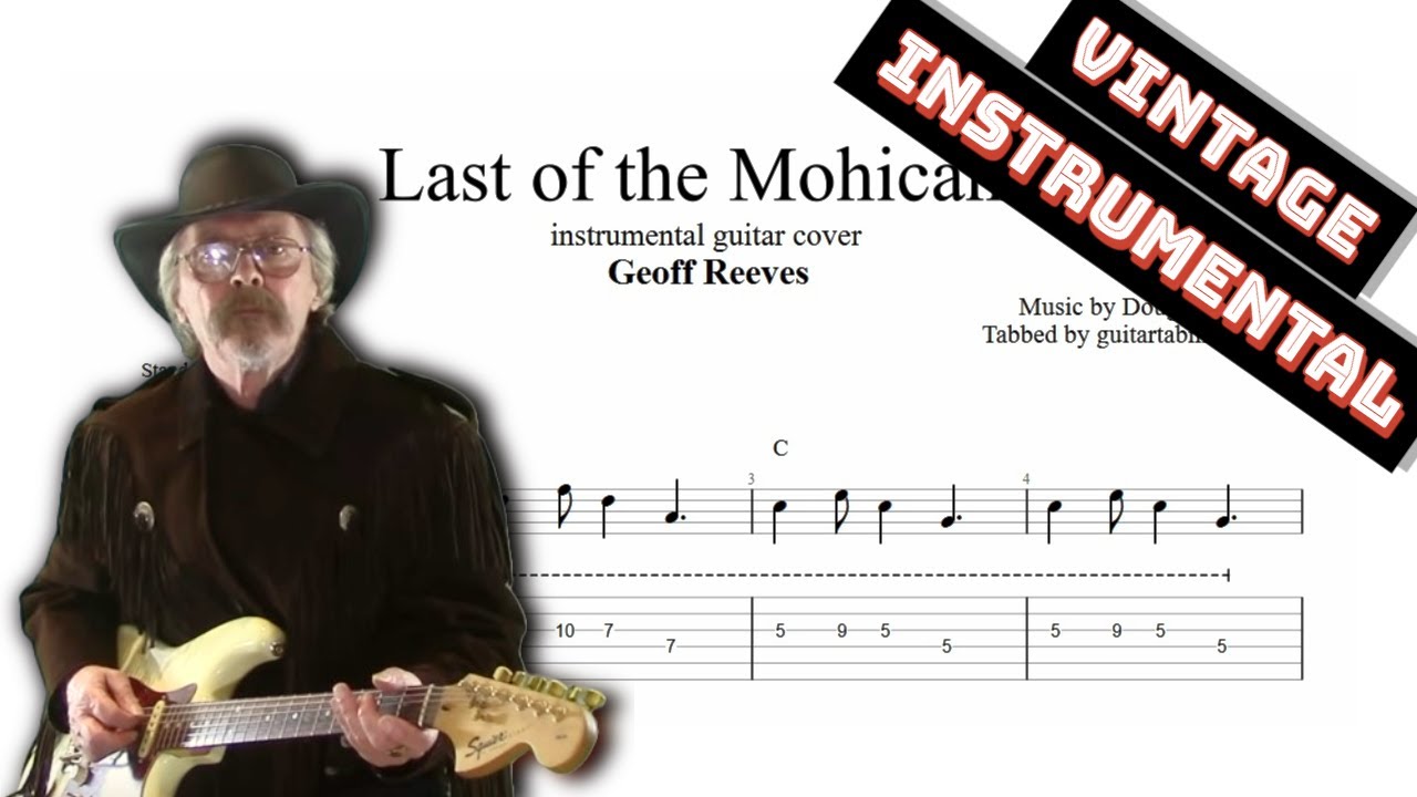 Last of the Mohicans - Promentory TAB - instrumental guitar tabs (PDF + Guitar Pro)