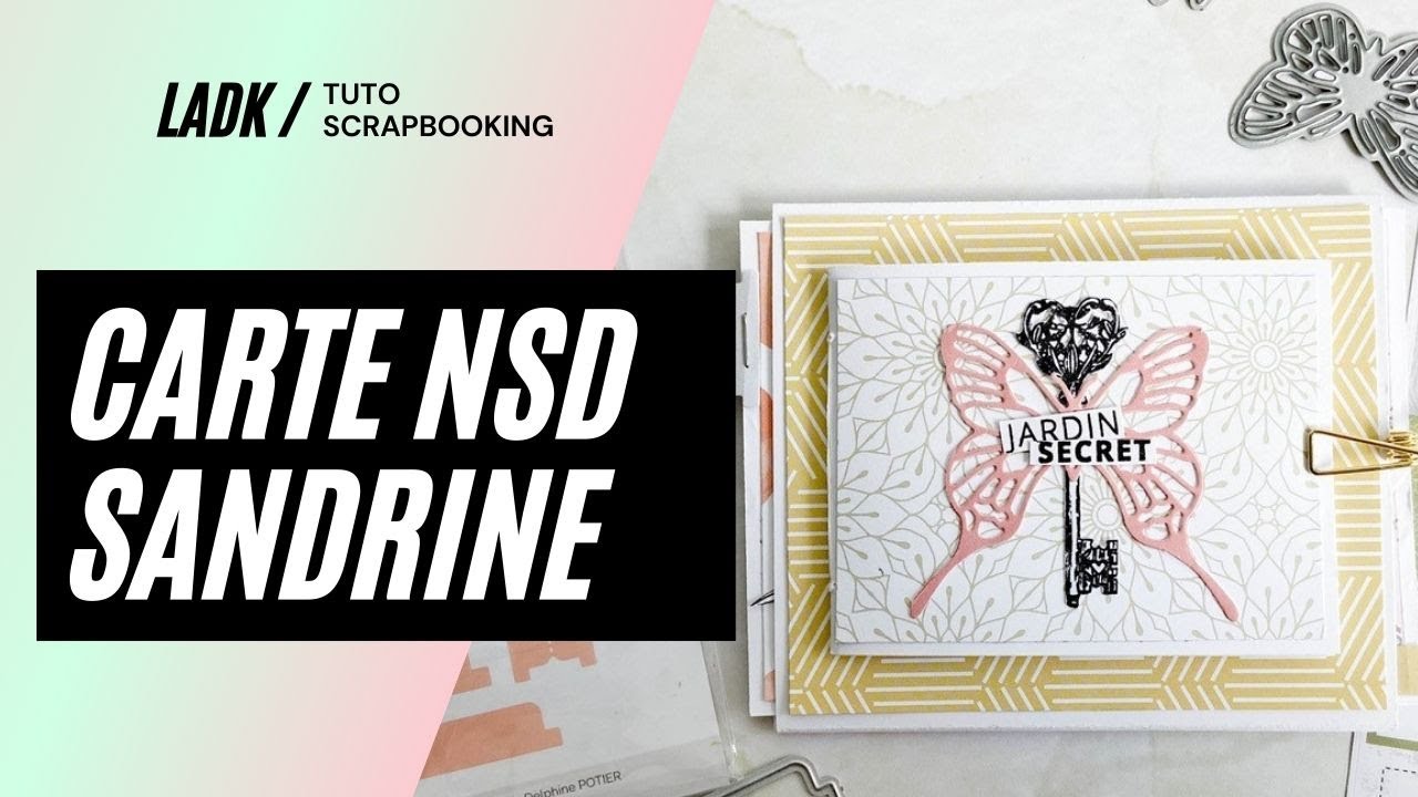 [Tuto Scrapbooking] Créez une carte à tirette façon mini-album par notre créative PtitAnge !