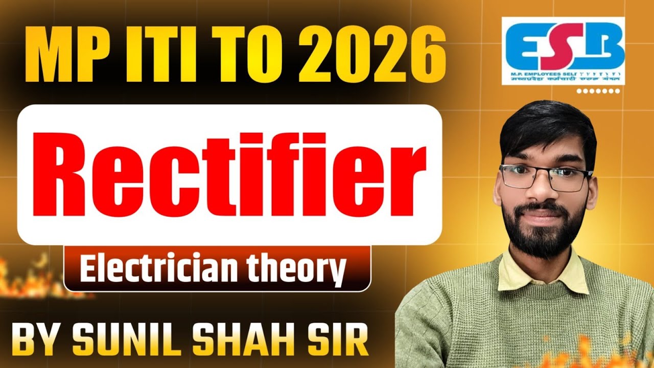 MP ITI TO Vacancy 2026 | Rectifier | MP ITI TO Theory Class & Most important MCQ Question