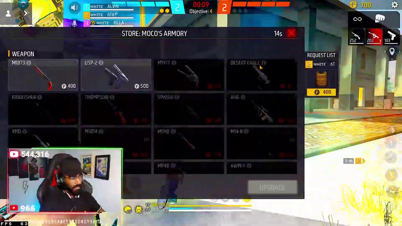 BILLA FREE FIRE live (13/40)