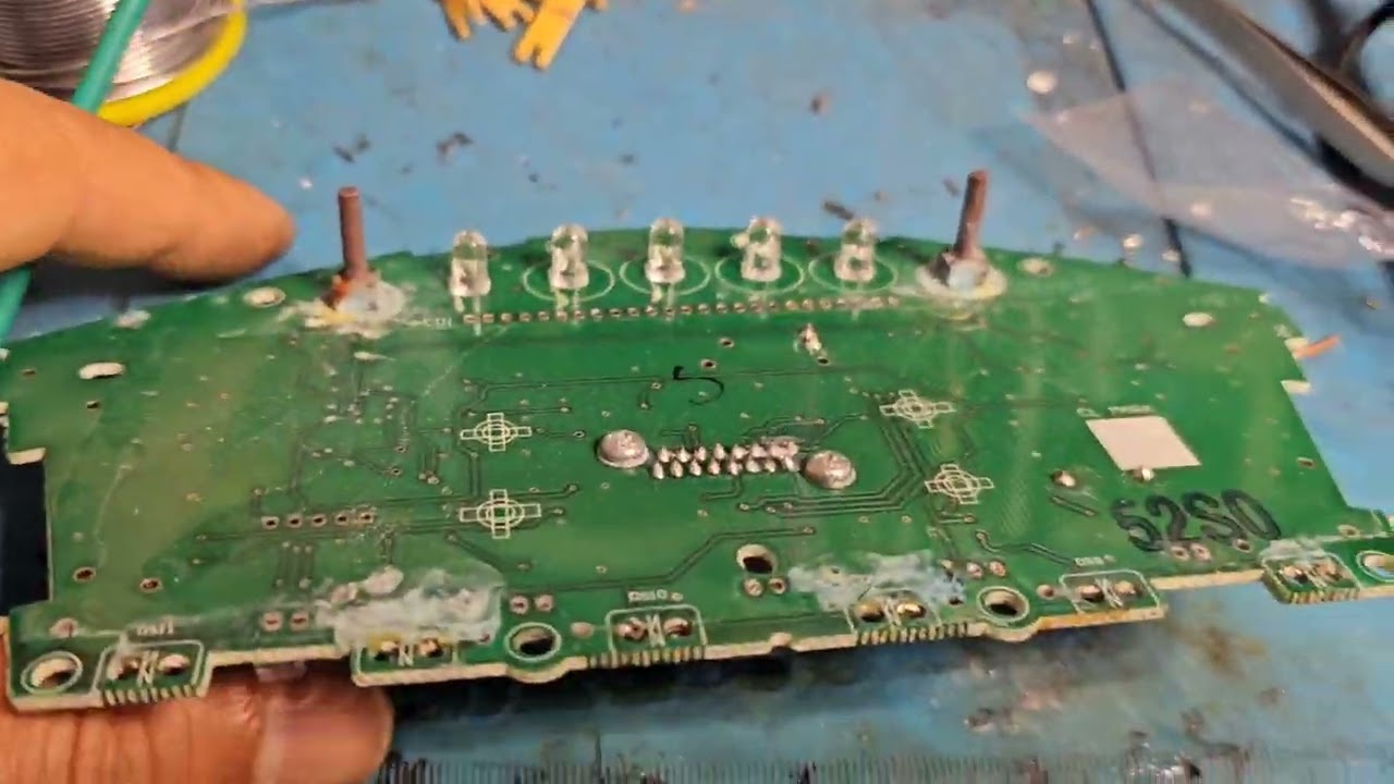 Yamaha xenter 150 gösterge tamiratı odometer repair.