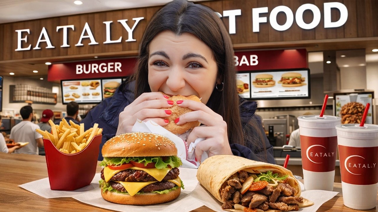 Ho PROVATO il FAST FOOD di EATALY