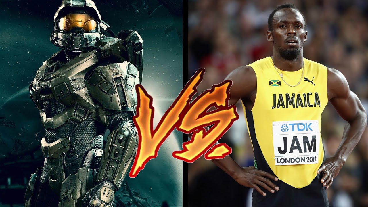 How Strong Is Master Chief VS. Real Athletes?