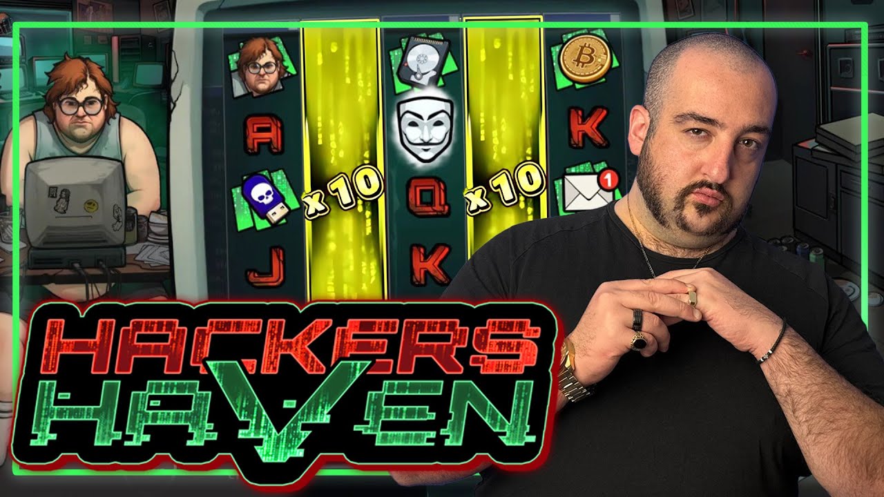 Max Win: 20,000x!!! Hacker's Haven by Degen Studios - NEW SLOT