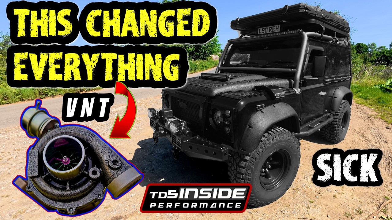 Finally Fitted A VNT Turbo To My Defender Td5 Here's What Happened...