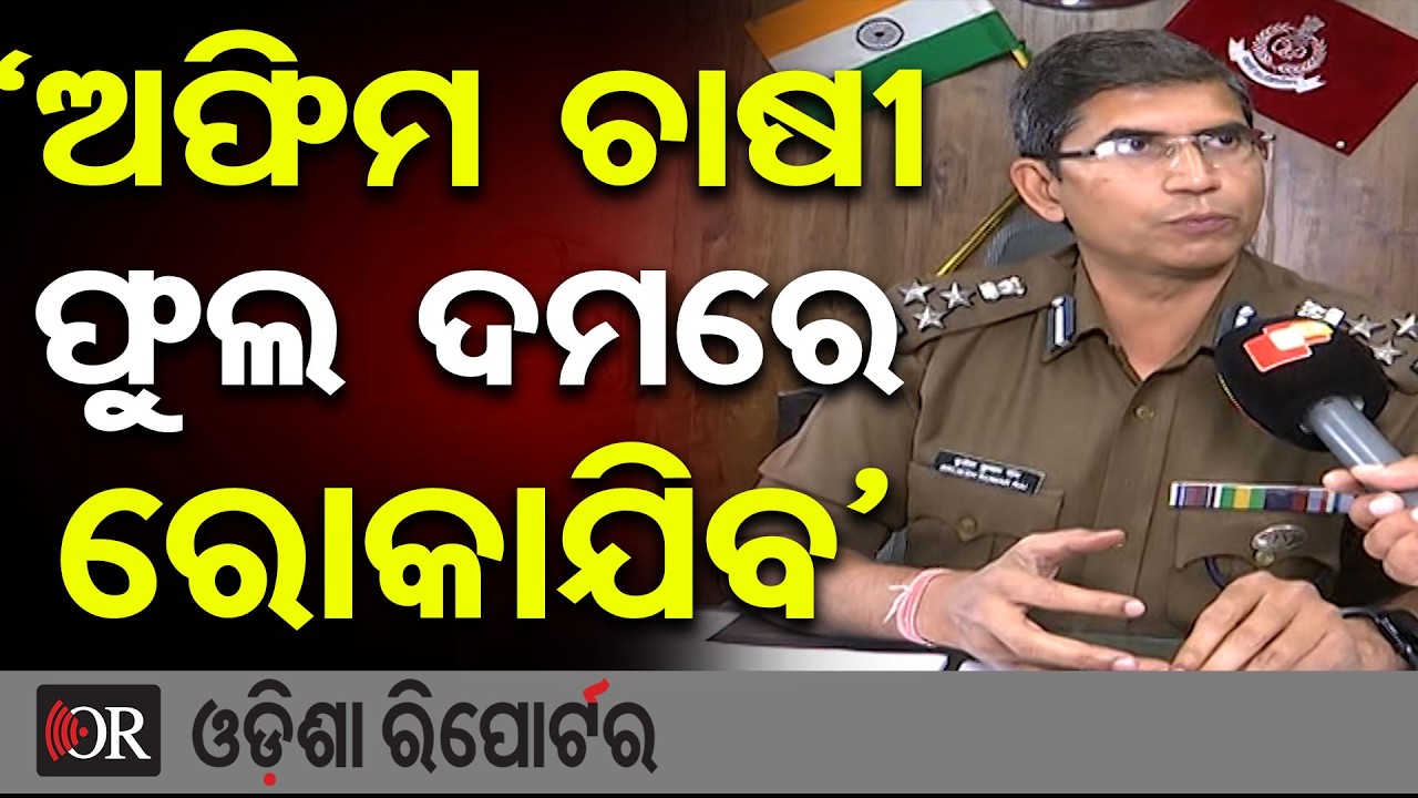 ‘ଅଫିମ ଚାଷୀ ଫୁଲ ଦମରେ ରୋକାଯିବ’ | Odisha Reporter