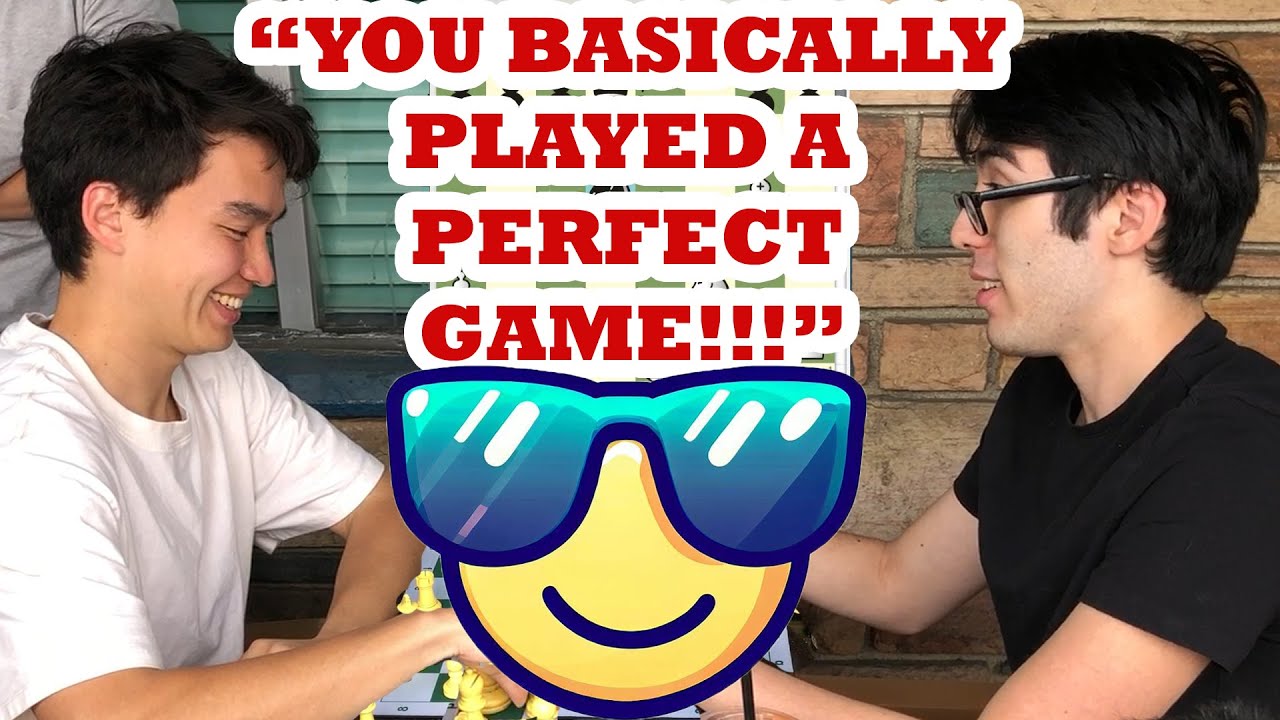 19 Year Old GM Says Novice Played a Perfect Game! (serious) GM Brandon Jacobson vs Novice Noah