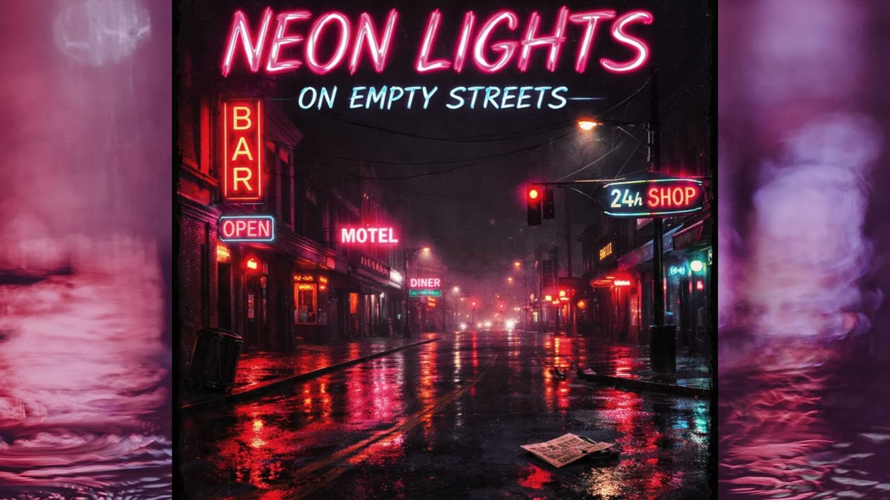 MIIIXIII77 - Neon lights on empty streets.
