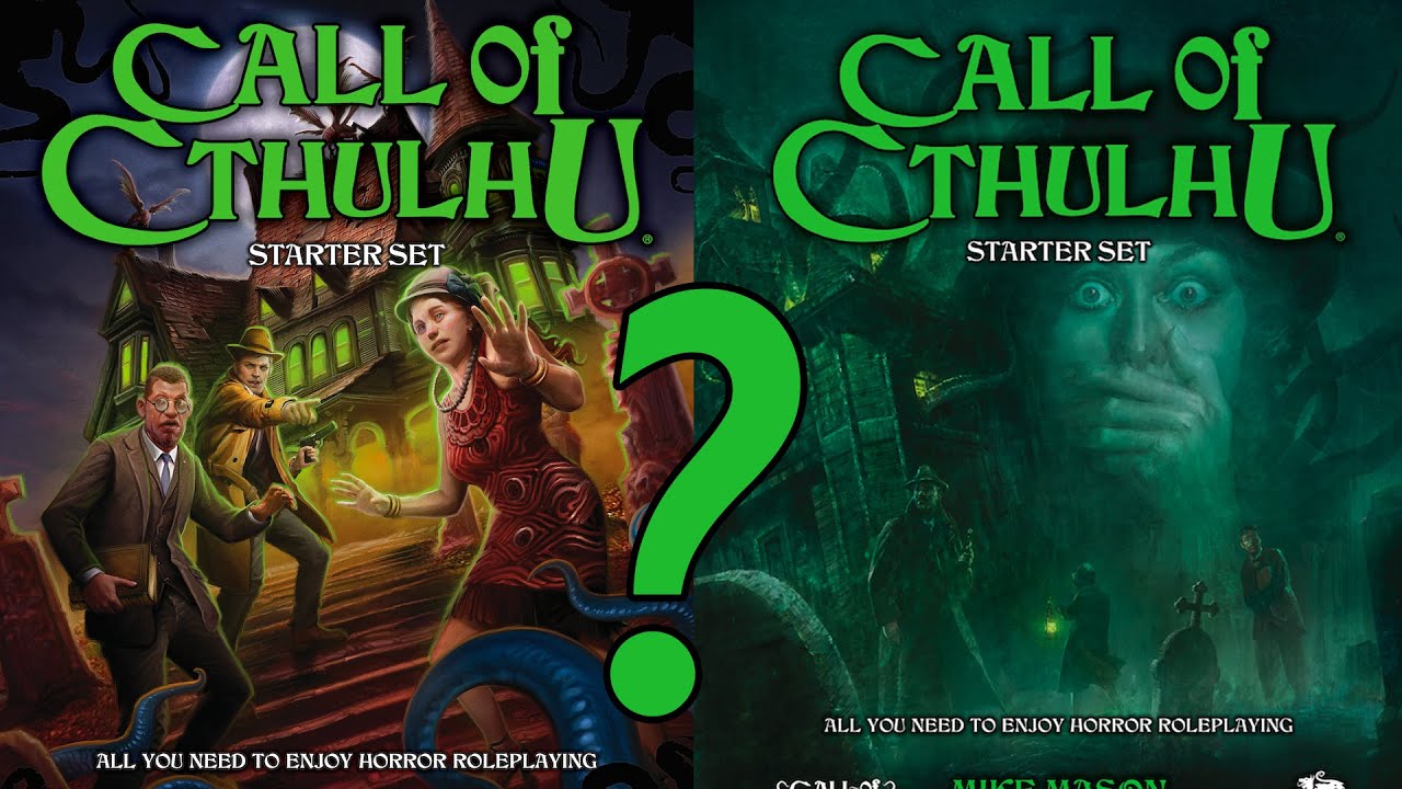 Discussing Changes To Call of Cthulhu Starter Set with Mike Mason