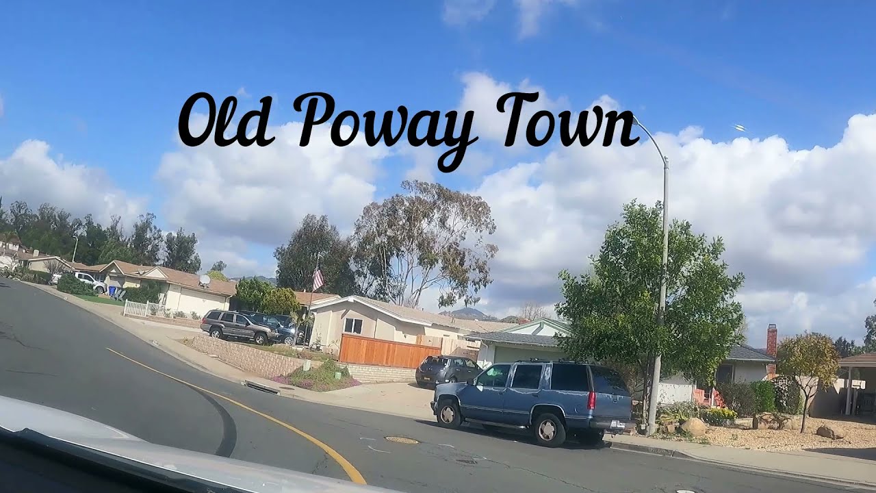 Poway old town/ Th&agrave;nh phố cổ ở Poway,Ca/ Linh channel