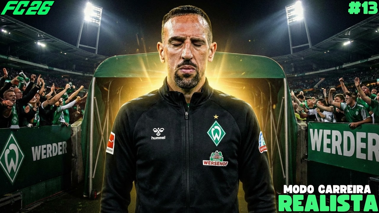 O RETORNO DO WERDER A EUROPA LEAGUE!🏆- Modo Carreira Realista FC26 #13