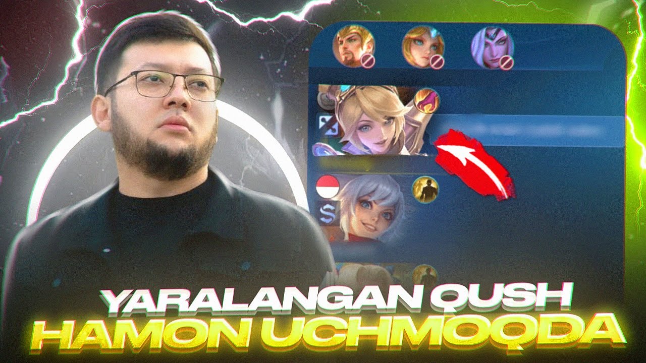 Yaralangan Qush Hamon Uchmoqda|Mobile Legends|UZB