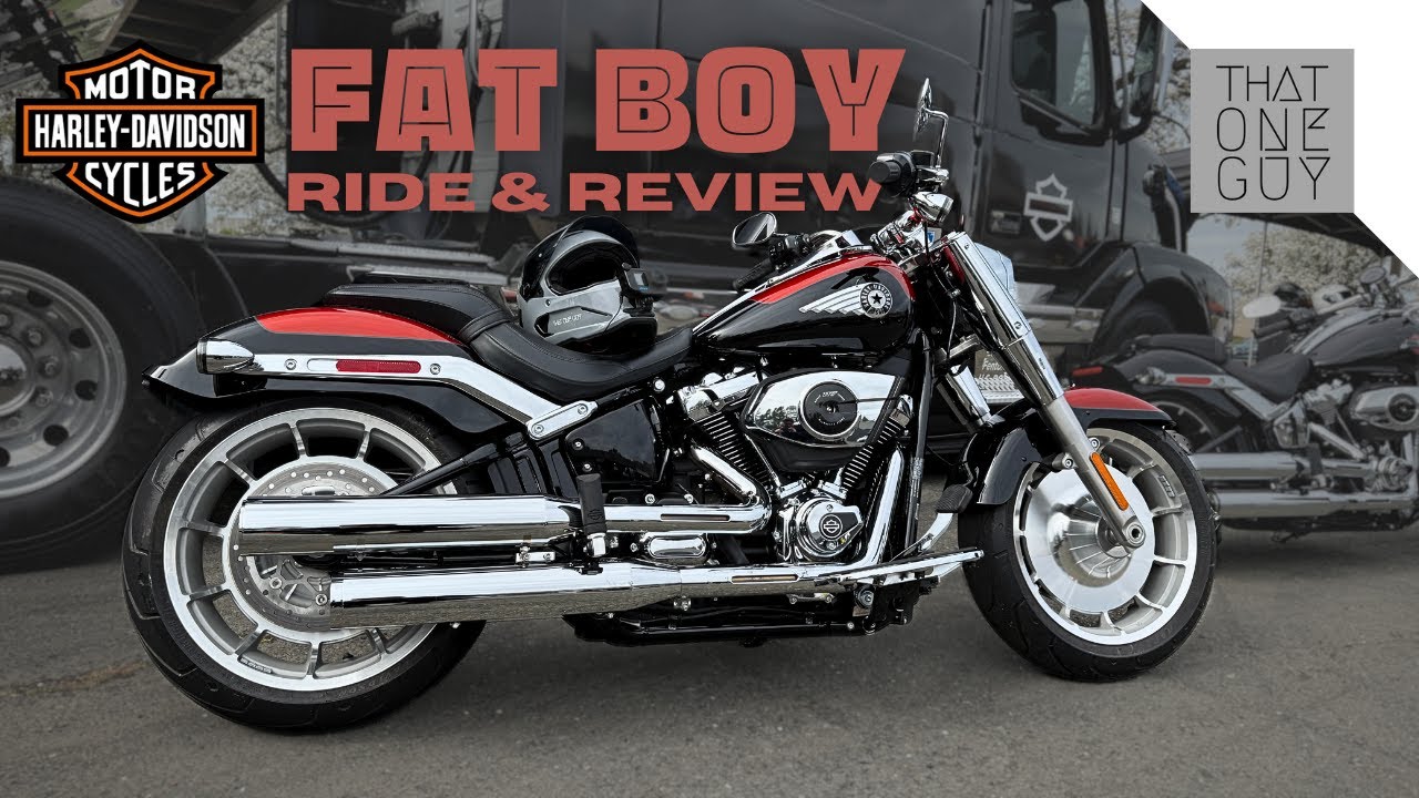 The NEW 2025 Harley-Davidson Fat Boy 117 | Test Ride and Review