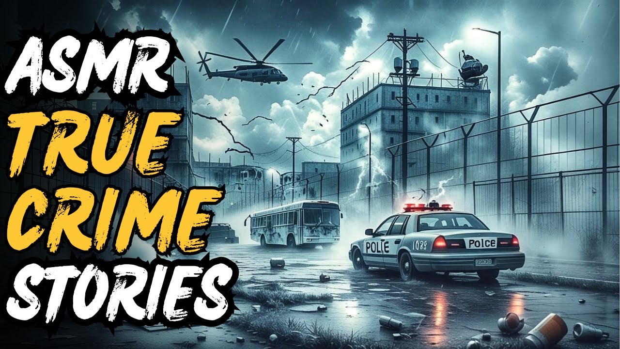 Disturbing True Crime Stories for Sleep with Rain Sound | Black Screen | ASMR | Vol. 12