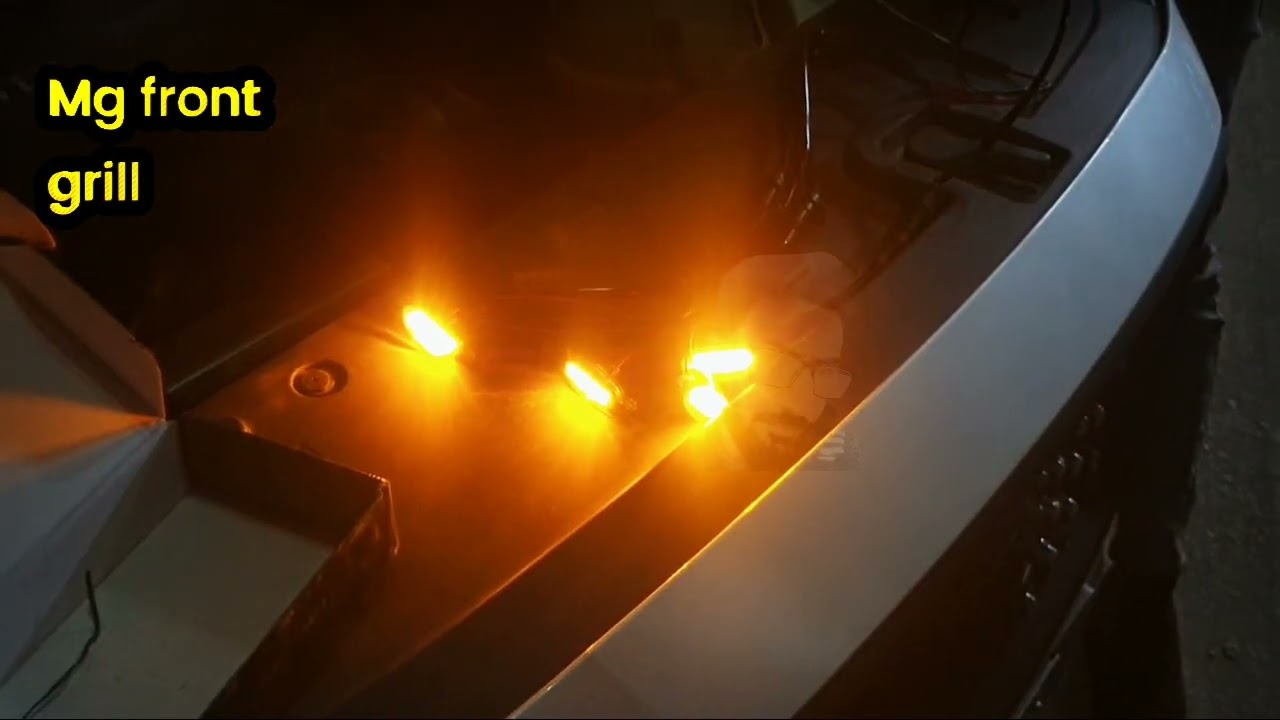 GMC LIGHT INSTALLED MG FRONT GRILL FOR ORDER CONTACT 03067911114 UMAIR